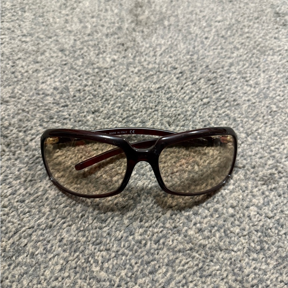 Dolce Gabbana Sunglasses 2192 K74 Burgundy Wrap Made In Italy 62 mm - Picture 4 of 8